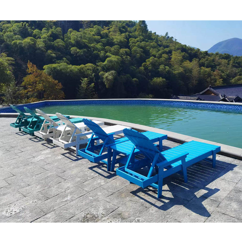 Seturi CLS301 Terasă Grădină Terasă Piscina Gazon HDPE Sezlong